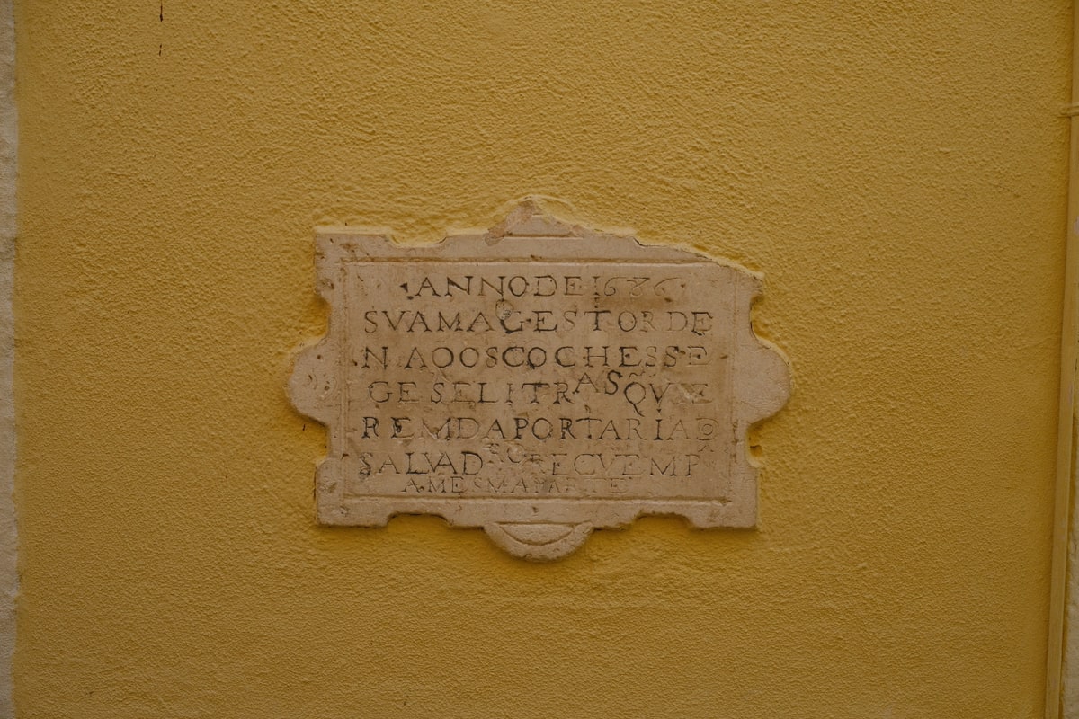 Oldest Street Sign in the World