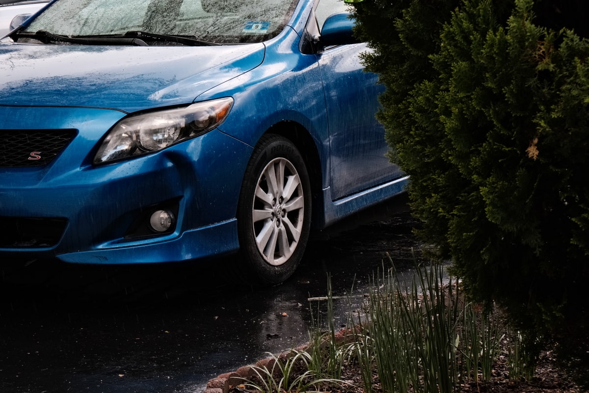 the car